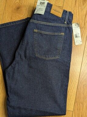 NWT Evan-Picone Dark Wash Straight Leg Denim Jeans Size 16 (29" Inseam)